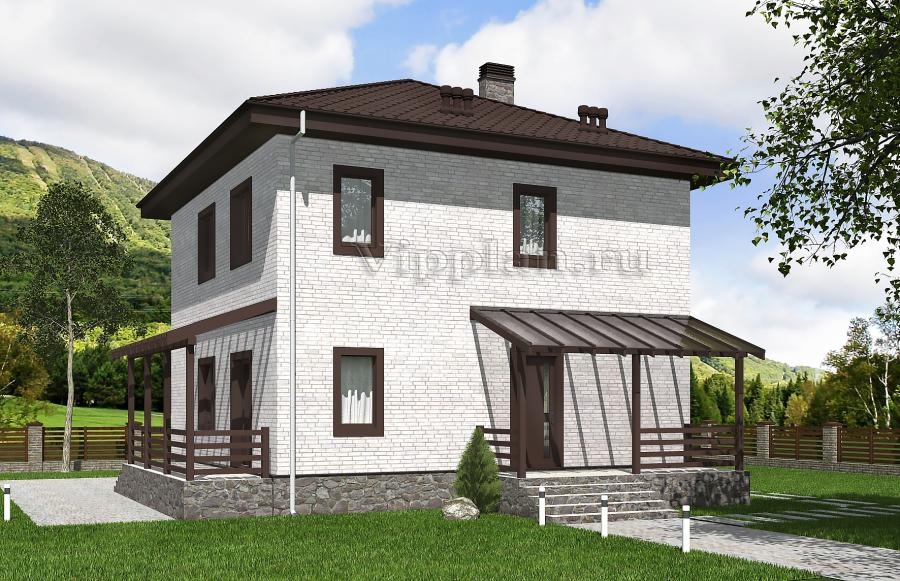 Двухэтажный жилой дом